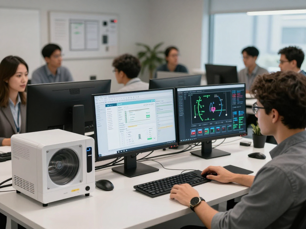 Effektive Mikrowellenbehandlung gegen Termiten für IT-Lösungen in der Softwareentwicklung, modern, professionell.